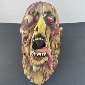 2000s Vintage Illusive Concepts Paper Magic Group Bloody Zombie Halloween Mask